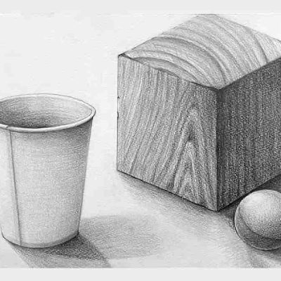 美術系高校の合格者作品
