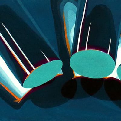 空間演出デザイン学科 色彩構成 合格再現作品