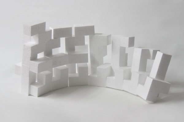 建築・環境デザイン学科 学校推薦型 選抜 空間デザイン 合格者入試再現作品