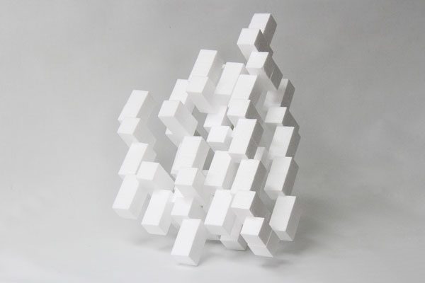 建築・環境デザイン学科 学校推薦型 選抜 空間デザイン 合格者入試再現作品