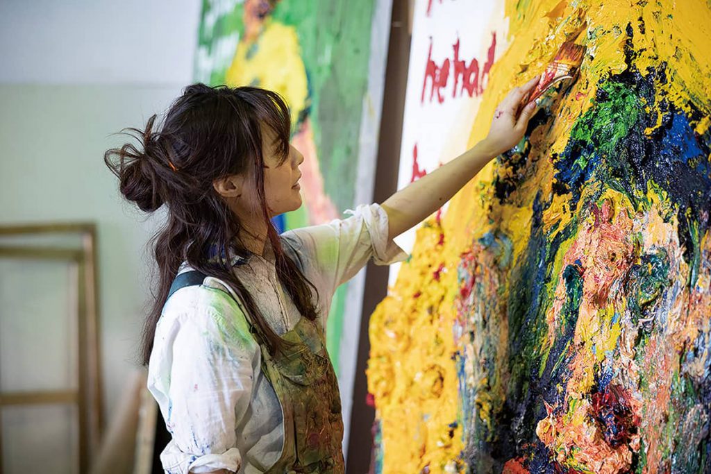 画家：水戸部七絵さんに訊く