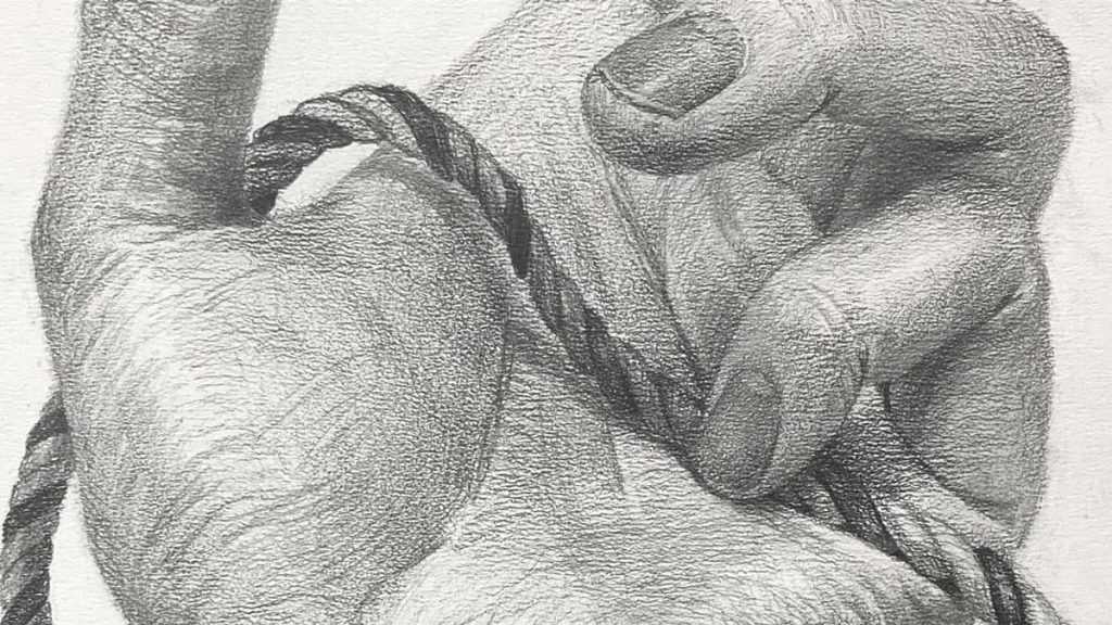ロープの表現｜質感と形状を捉える描き方の工夫