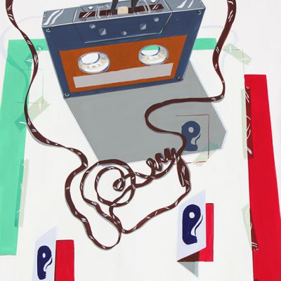 「はる（貼る、張る）」を主たるイメージモチーフとして、美しい色彩構成をしなさい。