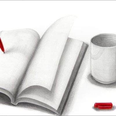 生産デザイン学科プロダクトデザイン専攻 学校推薦型選抜 選択B：「スケッチ／デッサン」合格者入試再現作品