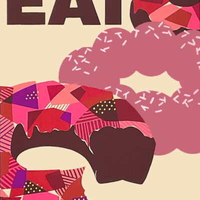 グラフィックデザイン学科 色彩構成 合格再現作品