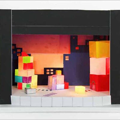 多摩美術大学演劇舞踊デザイン学科劇場美術デザインコース　総合型選抜 持参作品