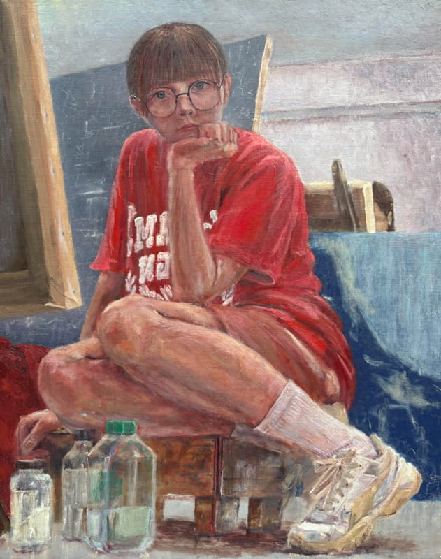 女子美術大学洋画専攻合格者作品