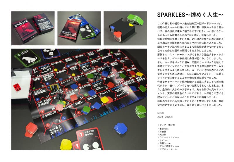 多摩美術大学統合デザイン学科合格者作品ポートフォリオ