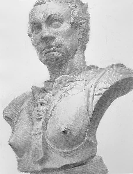 ガッタメラータのデッサンその３