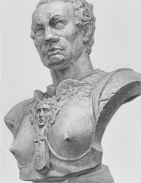 ガッタメラータのデッサンその４