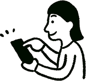 お申し込みはWEBからが便利です。イメージ画像