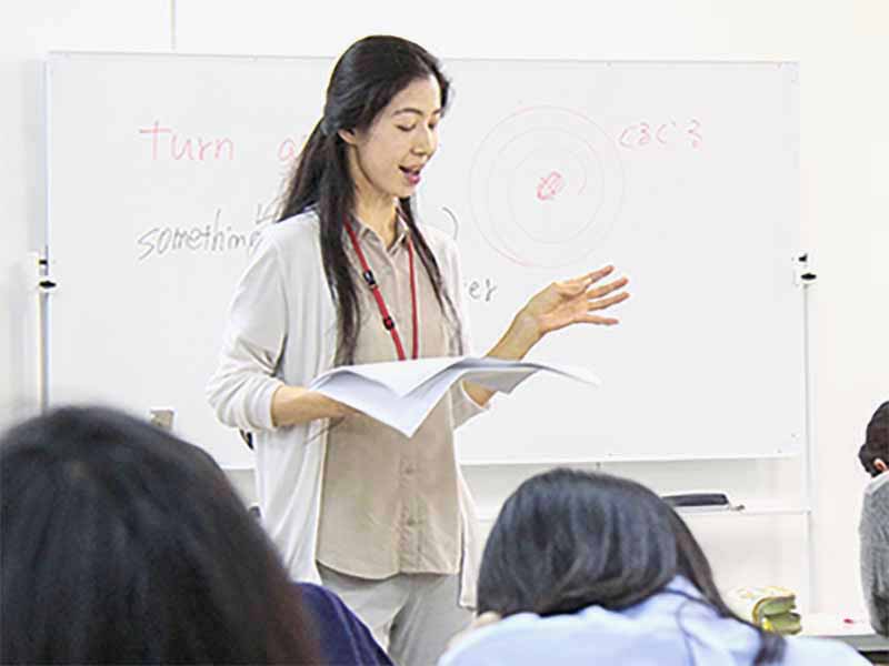 美大学科コース　英語授業風景